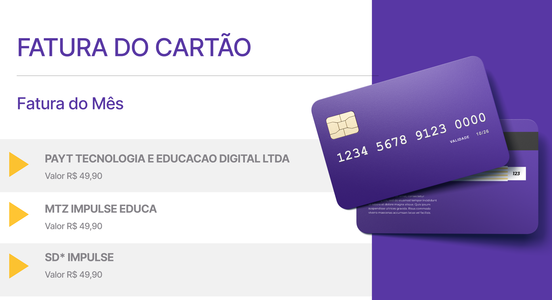 Fatura Impulse, Payt Tecnologia e Educacao Digital LTDA, MTZ Impulse EDUCA, SD* Impulse 